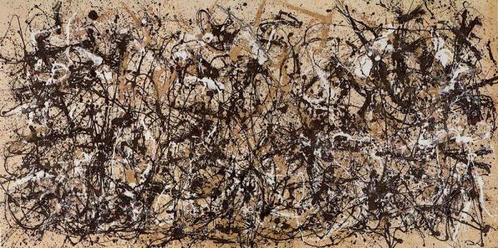 Pollock Jackson: malerier i stil 